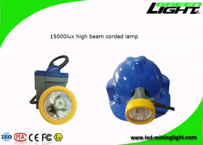 Litowo-jonowy 1,67W 450mA 15000lux Przewodowa latarka czołowa LED GLT-7C