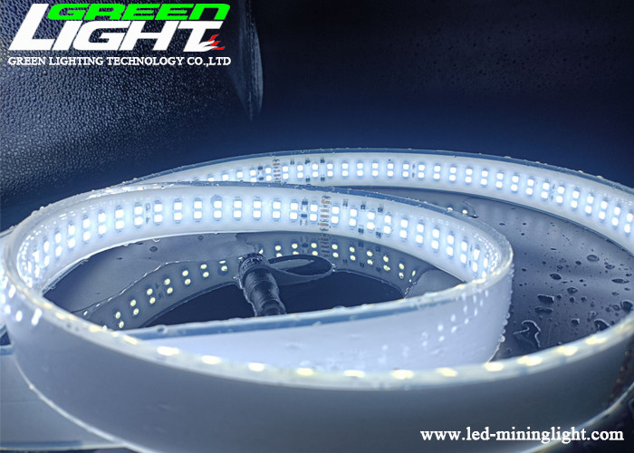 SMD2835 AC110V LED Neon Strip Lights Biały kolor silikonowy dwurzędowy