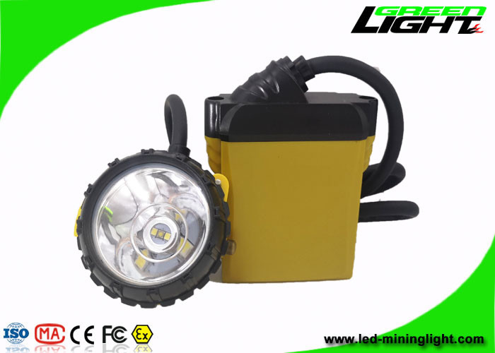 25000Lux 10.4Ah Akumulatorowa lampa górnicza LED 800mA Wodoodporna IP68 ABS PC Przewodowy reflektor górniczy