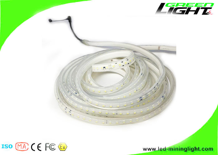 Mocne jasne silikonowe elastyczne taśmy LED SMD 5050 DC24V / 36V Wodoodporne zewnętrzne taśmy LED IP 68